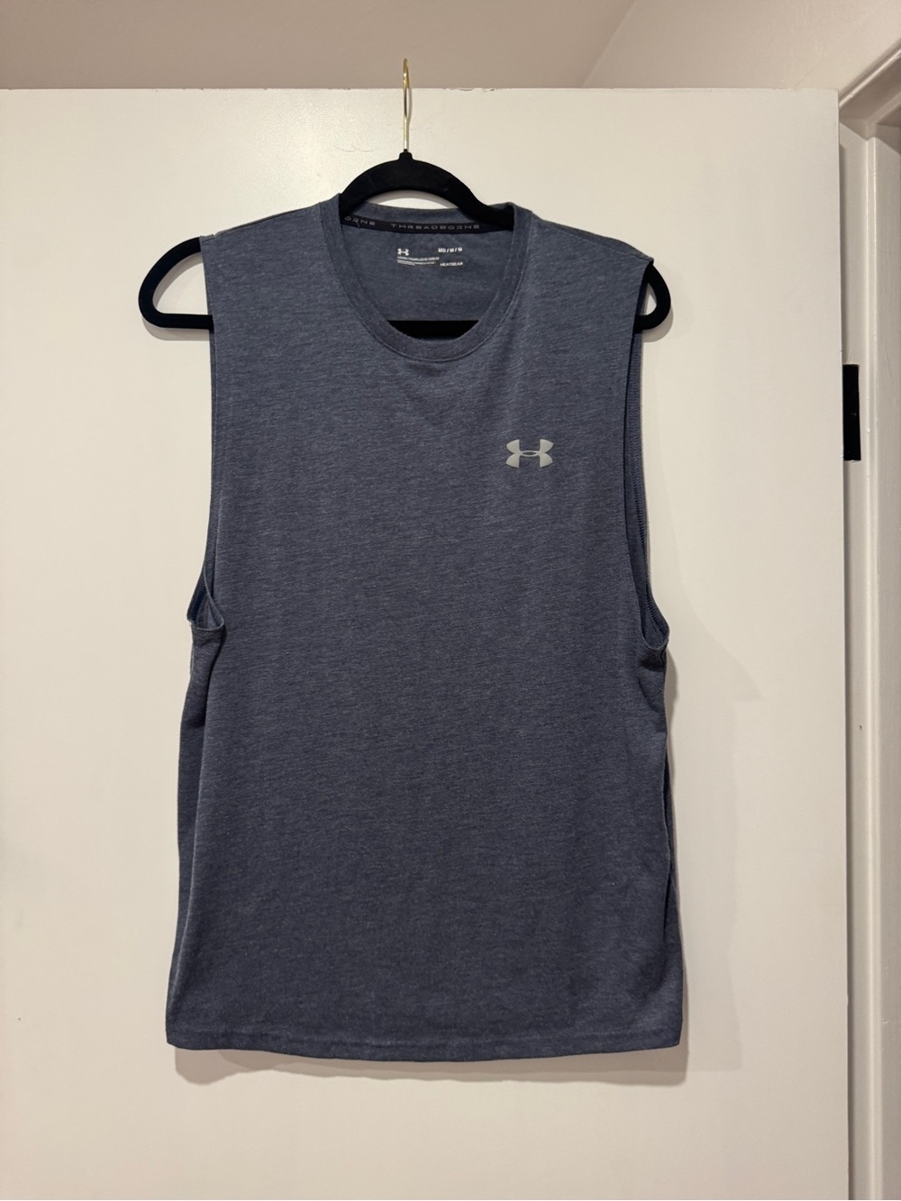 Under Armour Blue Muscle Tank | Size Medium
